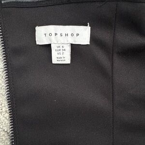 Topshop Elegant Black Outerwear